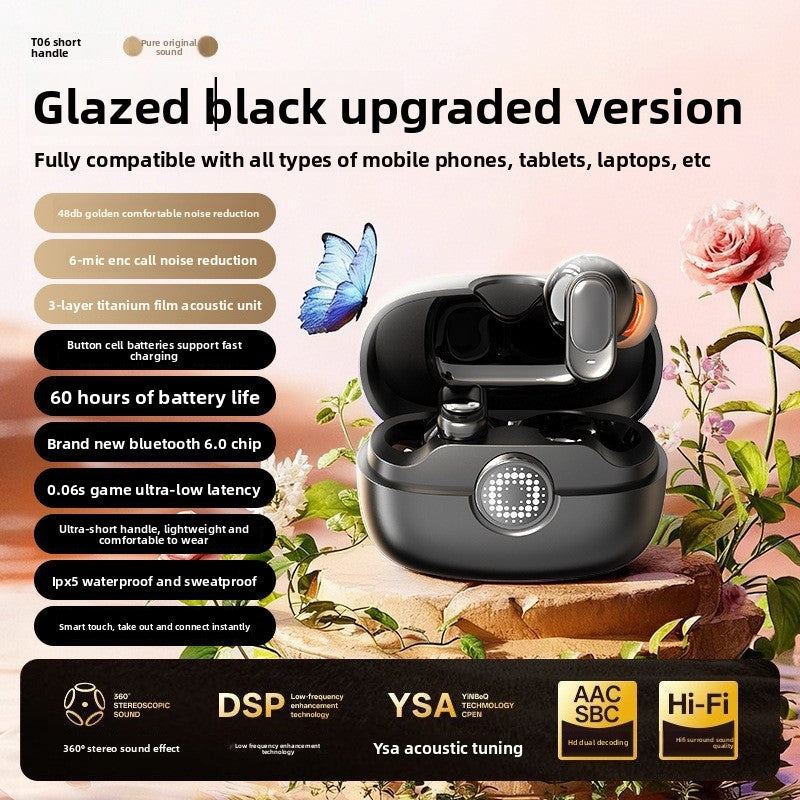 Wireless Gaming Bluetooth Earphones with Digital Display