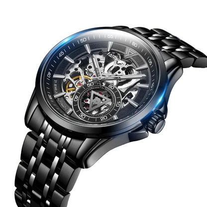 Fully automatic mechanical wristwatch